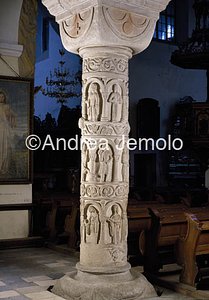 Church of the Holy Trinity Column of the Virtues | Andrea Jemolo
