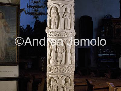 Church of the Holy Trinity Column of the Virtues | Andrea Jemolo