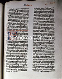 Diocesan museum Bible of Gutenberg - Detail | Andrea Jemolo