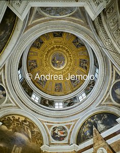 Santa Maria del Popolo Chigi chapel - Dome | Andrea Jemolo