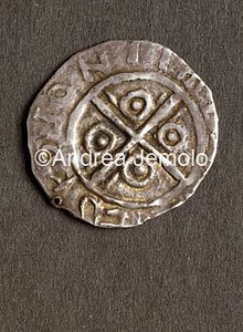 National museum Coin of Boleslao Chrobry the Intrepid - inverse | Andrea Jemolo