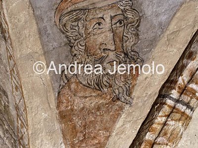 Sw. Jana King and Prophets painted on the vaults | Andrea Jemolo