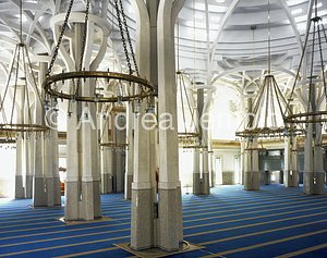 Mosque and Cultural Islamic Center Interior from angle | Andrea Jemolo