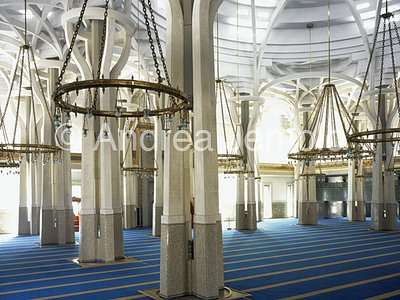 Mosque and Cultural Islamic Center Interior from angle | Andrea Jemolo