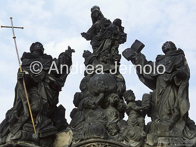 Charles Bridge Lady with St. Saint Dominic and St.Thomas | Andrea Jemolo