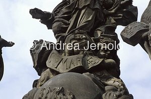 Charles Bridge Lady with St. Saint Dominic and St.Thomas - Detail | Andrea Jemolo