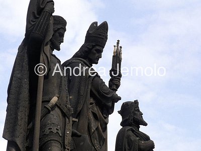 Charles Bridge Statue of Saints Norbert of Xanten, Wenceslas and Sigismund | Andrea Jemolo