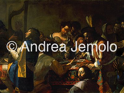 Barberini palace Scene in a tavern | Andrea Jemolo