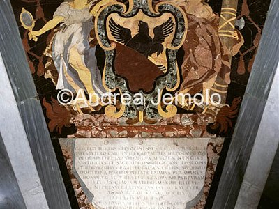 St. Andrea al Quirinale Gravestones of Cardinal Melzi | Andrea Jemolo