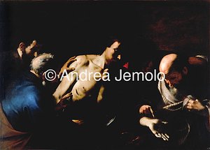 Civic Gallery of Palace Rosso The doubt of St. Thomas | Andrea Jemolo