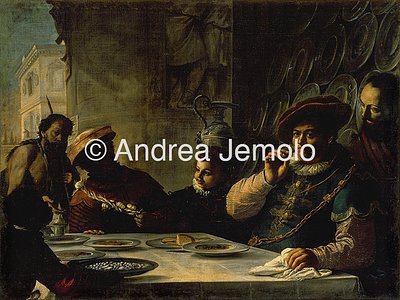 Barberini palace Banquet of the rich Epulonis | Andrea Jemolo