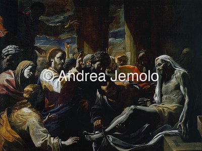 Barberini palace Resurrection of Lazarus | Andrea Jemolo
