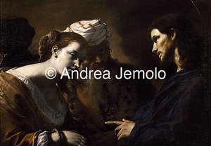 National gallery - Abatellis Palace Christ and the adulteress | Andrea Jemolo