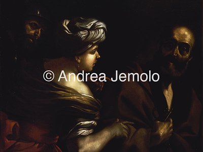 Barberini palace Denial of Peter | Andrea Jemolo
