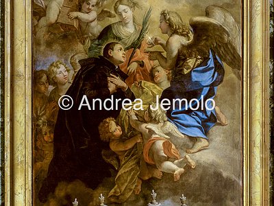 St. Andrea al Quirinale Communion of St. Stanislaus | Andrea Jemolo