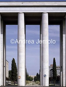 EUR - Imperial plaza East side - Detail | Andrea Jemolo