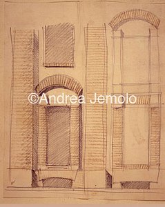 Quaroni Archive Sketches from Block notes | Andrea Jemolo