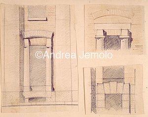 Quaroni Archive Sketches from Block notes | Andrea Jemolo