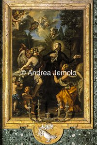 St. Andrea al Quirinale Ecstasy of St. Stanislaus | Andrea Jemolo