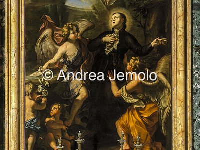 St. Andrea al Quirinale Ecstasy of St. Stanislaus | Andrea Jemolo