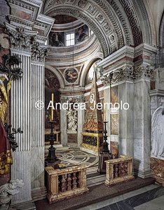 Santa Maria del Popolo Chigi chapel - From the nave | Andrea Jemolo