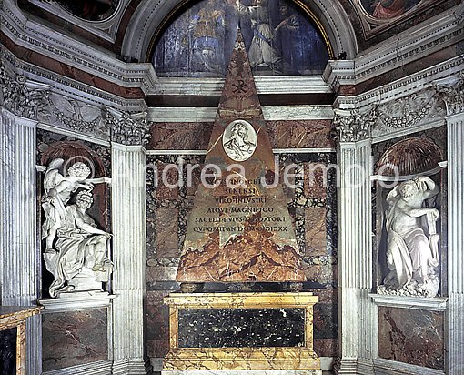 Basilica di Santa Maria del Popolo Cappella Chigi - Tomba di Agostino Chigi | Andrea Jemolo