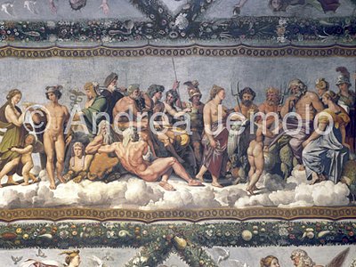 Villa Farnesina Favola di Psiche - Concilio degli dei | Andrea Jemolo