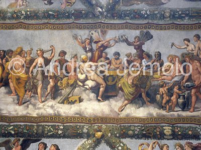 Villa Farnesina Favola di Psiche - Nozze di Amore e Psiche | Andrea Jemolo