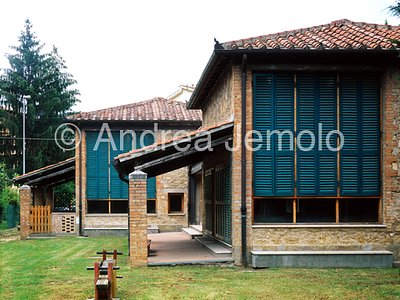 Kindergarten Mario Ridolfi Exterior of the Halls | Andrea Jemolo