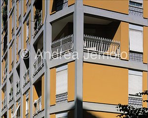 Houses-tower of INA Insurances The open floor | Andrea Jemolo