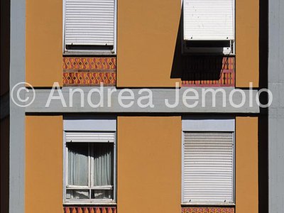 Houses-tower of INA Insurances Façade - Detail | Andrea Jemolo
