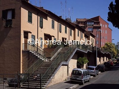 Quarter INA casa Tiburtino Buildings on via Cesana | Andrea Jemolo
