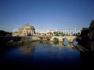 Castel Sant'Angelo Esterno con ponte Sant' Angelo | Andrea Jemolo