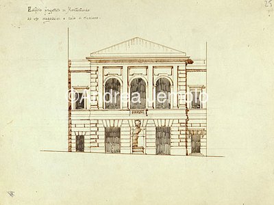 Center of studies, History of Architecture Palace Town Monterotondo | Andrea Jemolo