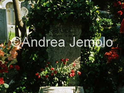 Non-Catholic Cemetery or Protestant cemetery or Englishmen's Cemetery Tomb of Antonio Gramsci | Andrea Jemolo