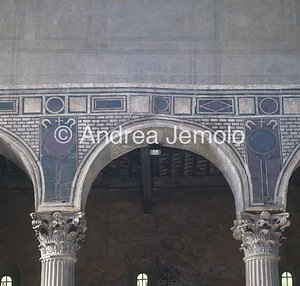 Santa Sabina Frieze of polychrome marbles | Andrea Jemolo