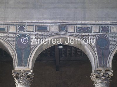 Santa Sabina Frieze of polychrome marbles | Andrea Jemolo