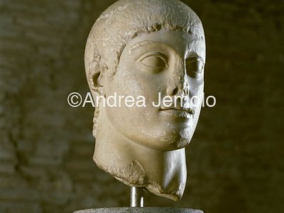 Museo Nazionale Romano - Sala ottagona  Testa di atleta | Andrea Jemolo