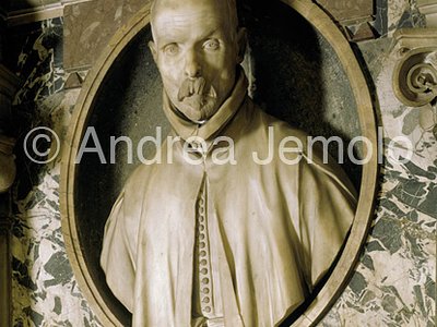 Chiesa di Santa Maria in Monserrato Busto Cardinale Pietro Montoya | Andrea Jemolo