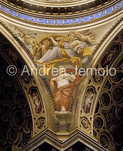 San Carlo ai Catinari The Cardinal Virtues - Justice | Andrea Jemolo