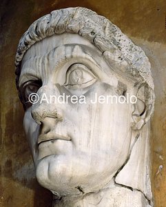 Capitoline museums Colossal head of Constantine | Andrea Jemolo