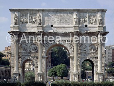 Arco di Costantino Prospetto lato ovest | Andrea Jemolo