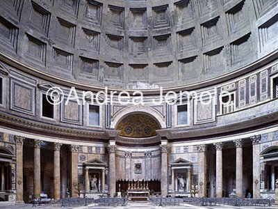Pantheon Interno - particolare | Andrea Jemolo