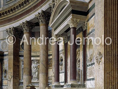 Pantheon Interno - particolare | Andrea Jemolo
