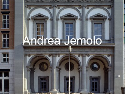 Isolato in Schutzenstrasse  | Andrea Jemolo