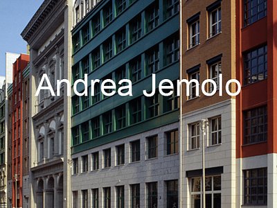 Isolato in Schutzenstrasse  | Andrea Jemolo