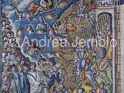 Basilica di Maria Maggiore Mosaici - Passaggio del Mar Rosso | Andrea Jemolo