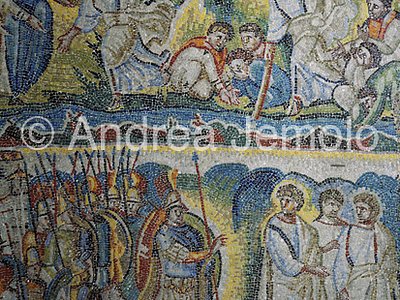 Basilica di Maria Maggiore Mosaici - Il miracolo dell'acqua | Andrea Jemolo
