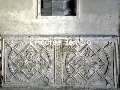 Basilica di Santa Prassede Lastra carolingia | Andrea Jemolo