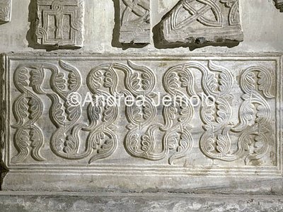 Basilica di Santa Prassede Lastra carolingia | Andrea Jemolo